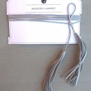 NORDSTROM genuine LEATHER CHOKER /BRACELET, NEW,36"